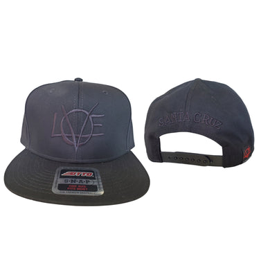 Lovearchy embroidered black on black hat